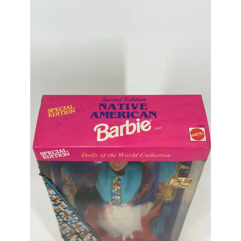 Native‎ American Barbie 2nd Edition Dolls of the World 1993 Mattel 11609 Vintage
